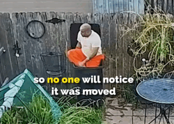 Escaped Inmate Hides in Trash Can As Police Walk Right Past_part2