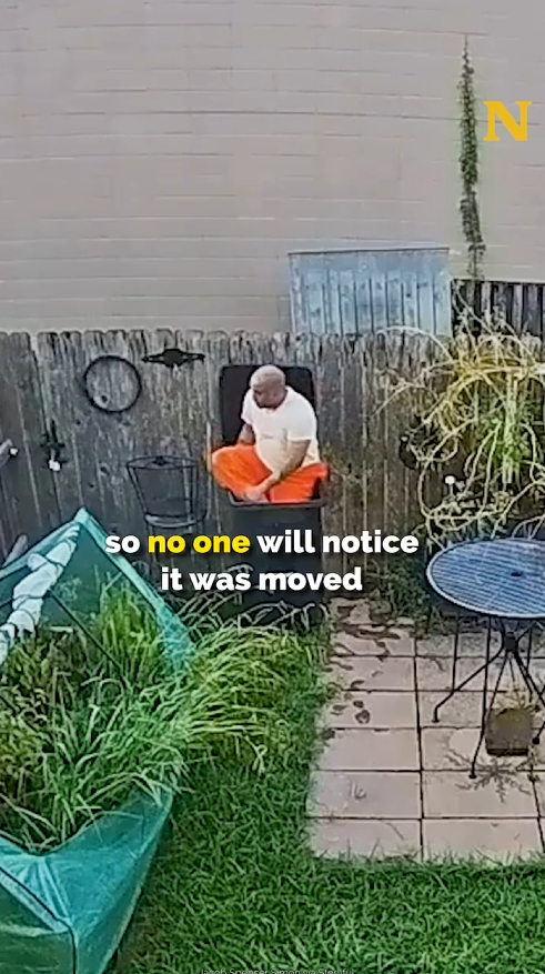Escaped Inmate Hides in Trash Can As Police Walk Right Past_part2
