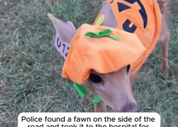 C1709010 Police found fawn on side of road took it to hospital_part2