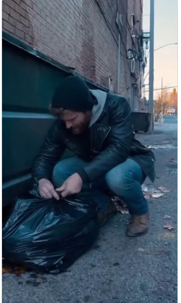 7 The Puppy in the Trash Bag — And the Moment a Biker Tore It Open That Silenced the Whole Street